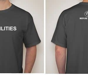 A9501-NO DISABILITIES (2 TONE) T-SHIRT