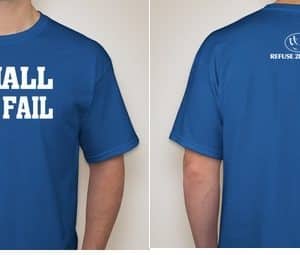 I SHALL NOT FAIL T-SHIRT