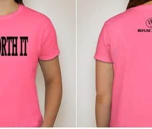I'M WORTH IT T-SHIRT