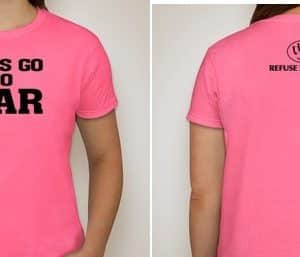 LET'S GO TO WAR T-SHIRT