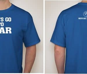 LET'S GO TO WAR T-SHIRT