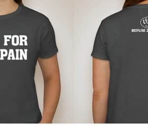 LIVE FOR THE PAIN T-SHIRT