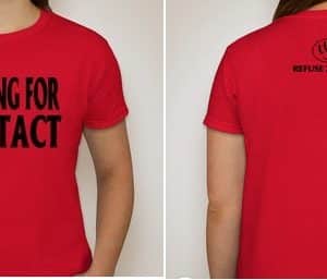 LOOKING FOR CONTACT T-SHIRT