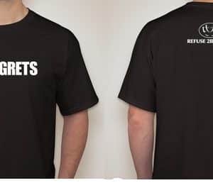 NO REGRETS T-SHIRT
