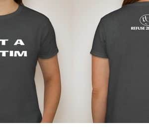 NOT A VICTIM T-SHIRT