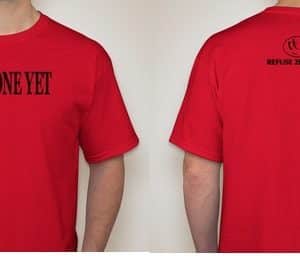 NOT DONE YET T-SHIRT