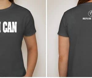 YES I CAN T-SHIRT