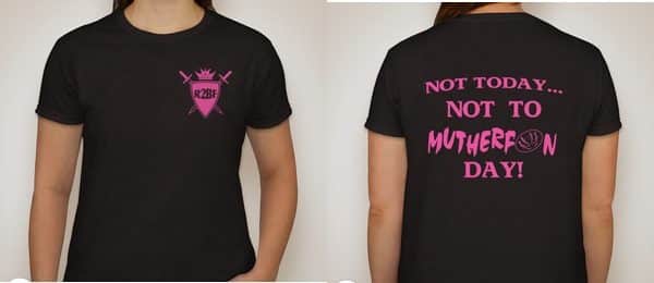 A9012-R2BF ILLNESS...NOT TODAY "@*!" T-SHIRT